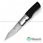 Coltello Maserin STARLIGHT Ebano mostrine alpaca