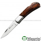 Coltello caccia Maserin chiudibile - manico Noce 125-1LG