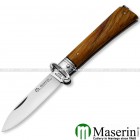 Coltello caccia Maserin chiudibile - manico olivo 155OL