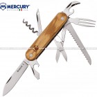 Coltello Multiuso Mercury 8 Utensili - manico Olivo