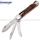 Coltello Multiuso Caccia Mercury 3 Utensili manico Cervo