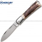 Mercury 980 Coltello caccia chiudibile - manico Cervo