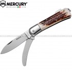 Coltello Multiuso Caccia Mercury 2 Utensili manico Cervo - 980-2CDC