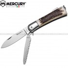 Coltello Multiuso Caccia Mercury 2 Utensili manico Cervo - 980-2GDC