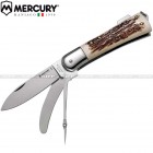 Coltello Multiuso Caccia Mercury 3 Utensili manico Cervo - 980-3CADC