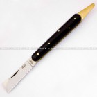 Coltello Innesto spatola fissa - acetato nero