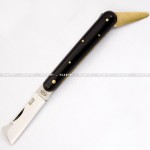 Coltello Innesto spatola chiudibile - acetato nero