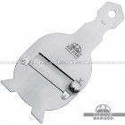 DUE CIGNI Taglia Tartufi lama liscia - Acciaio Inox