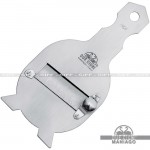 DUE CIGNI Taglia Tartufi lama liscia - Acciaio Inox