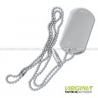Piastrina Militare USA Inox