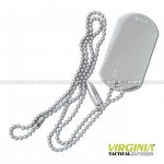 Piastrina Militare USA Inox